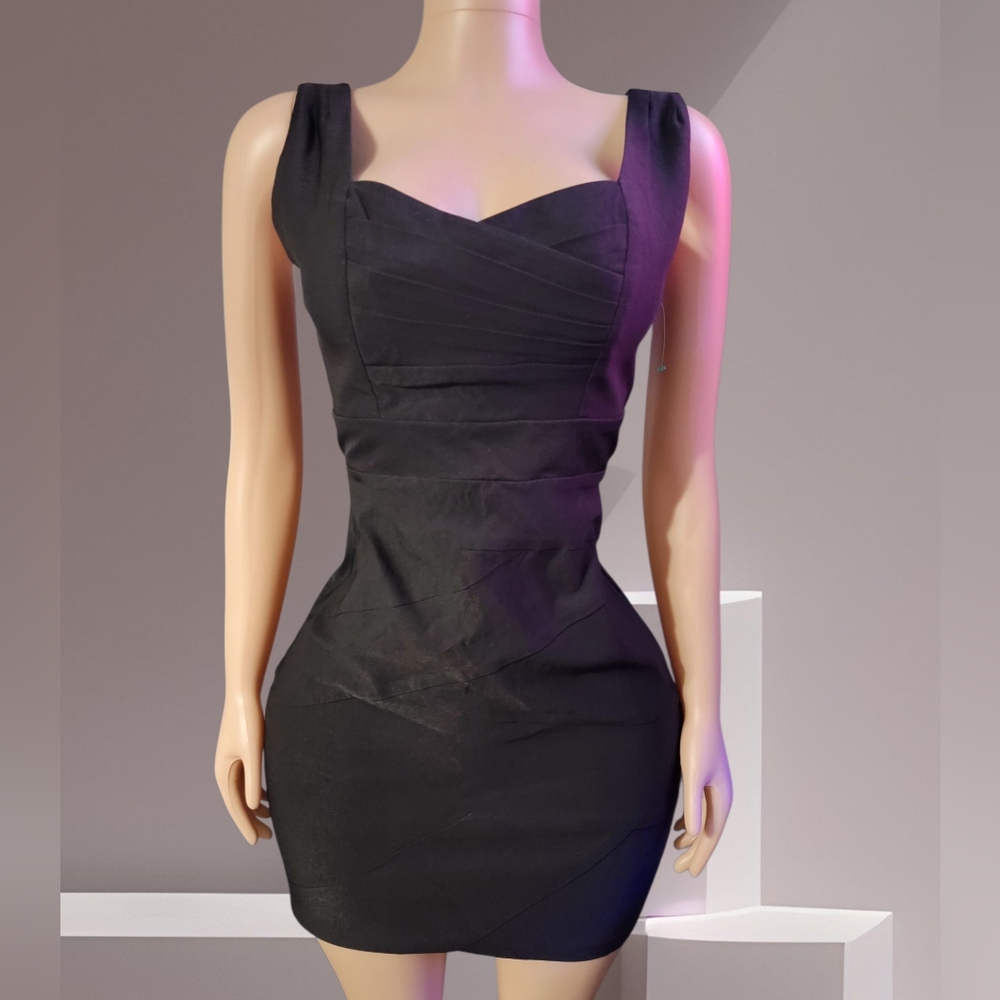Ruby Rox Black Mini Dress